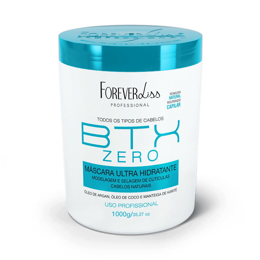 Máscara Btx Zero Forever Liss 1kg