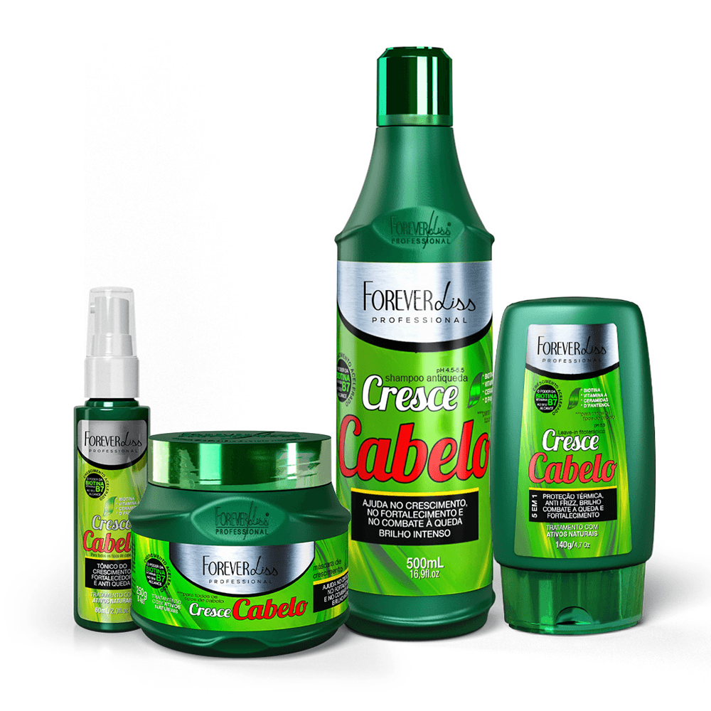 Kit Cresce Cabelo Completo Forever Liss