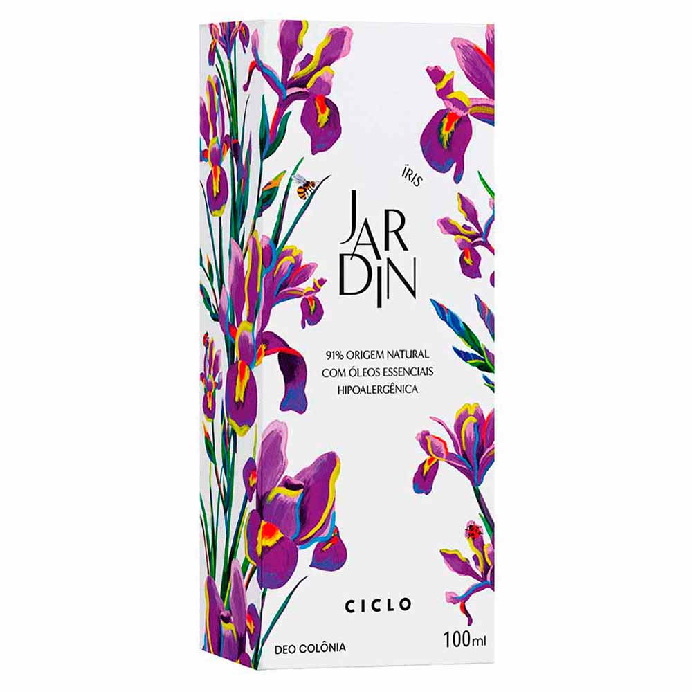 Deo Colônia Jardin Iris Ciclo Cosméticos 100ml