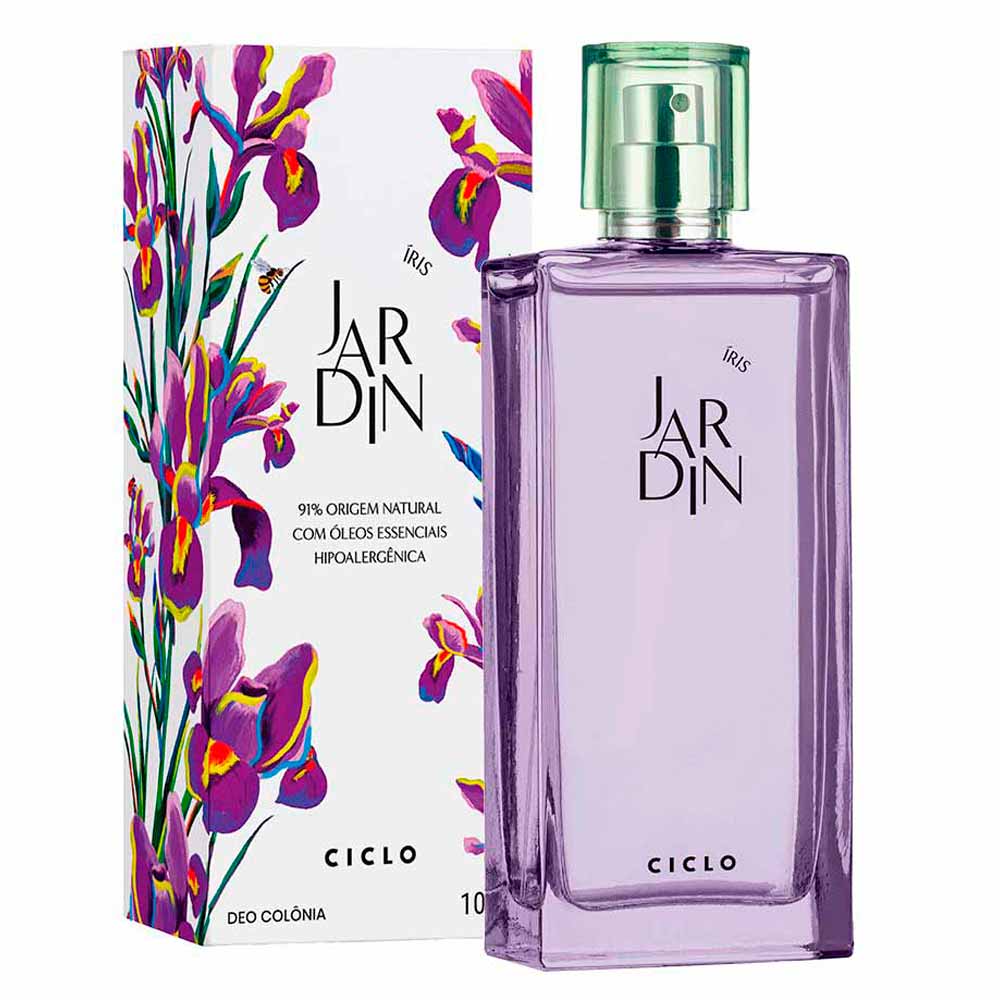 Deo Colônia Jardin Iris Ciclo Cosméticos 100ml