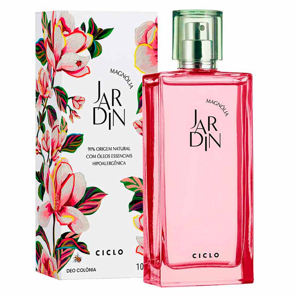Deo Colônia Jardin Magnolia Ciclo Cosméticos 100ml