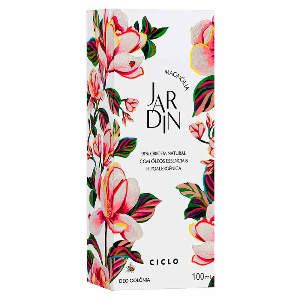 Deo Colônia Jardin Magnolia Ciclo Cosméticos 100ml