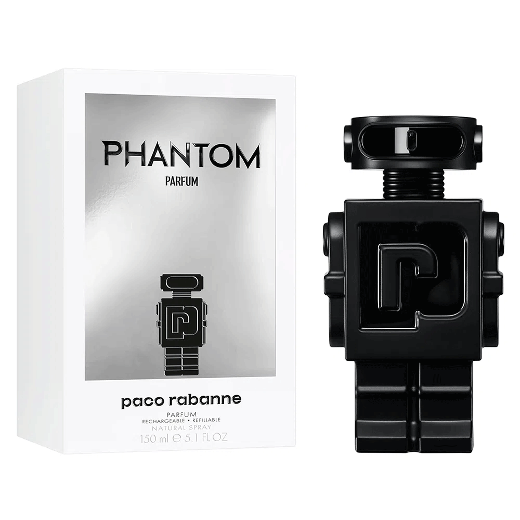 Perfume Masculino Paco Rabanne Phantom Parfum 150ml Refillable