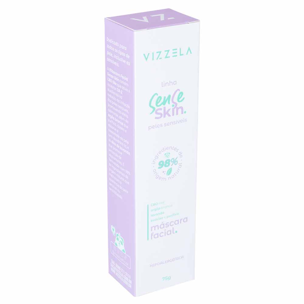 Máscara Facial Sense Skin Vizzela 75g
