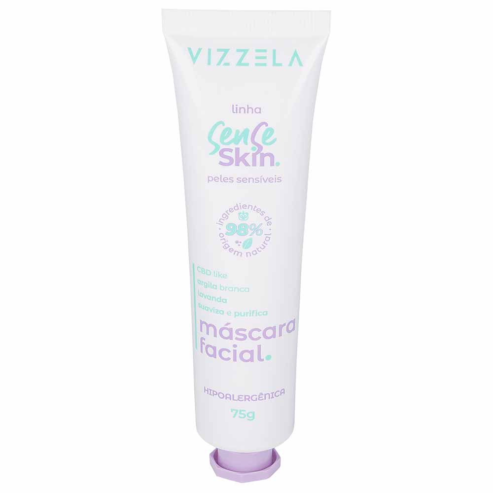 Máscara Facial Sense Skin Vizzela 75g