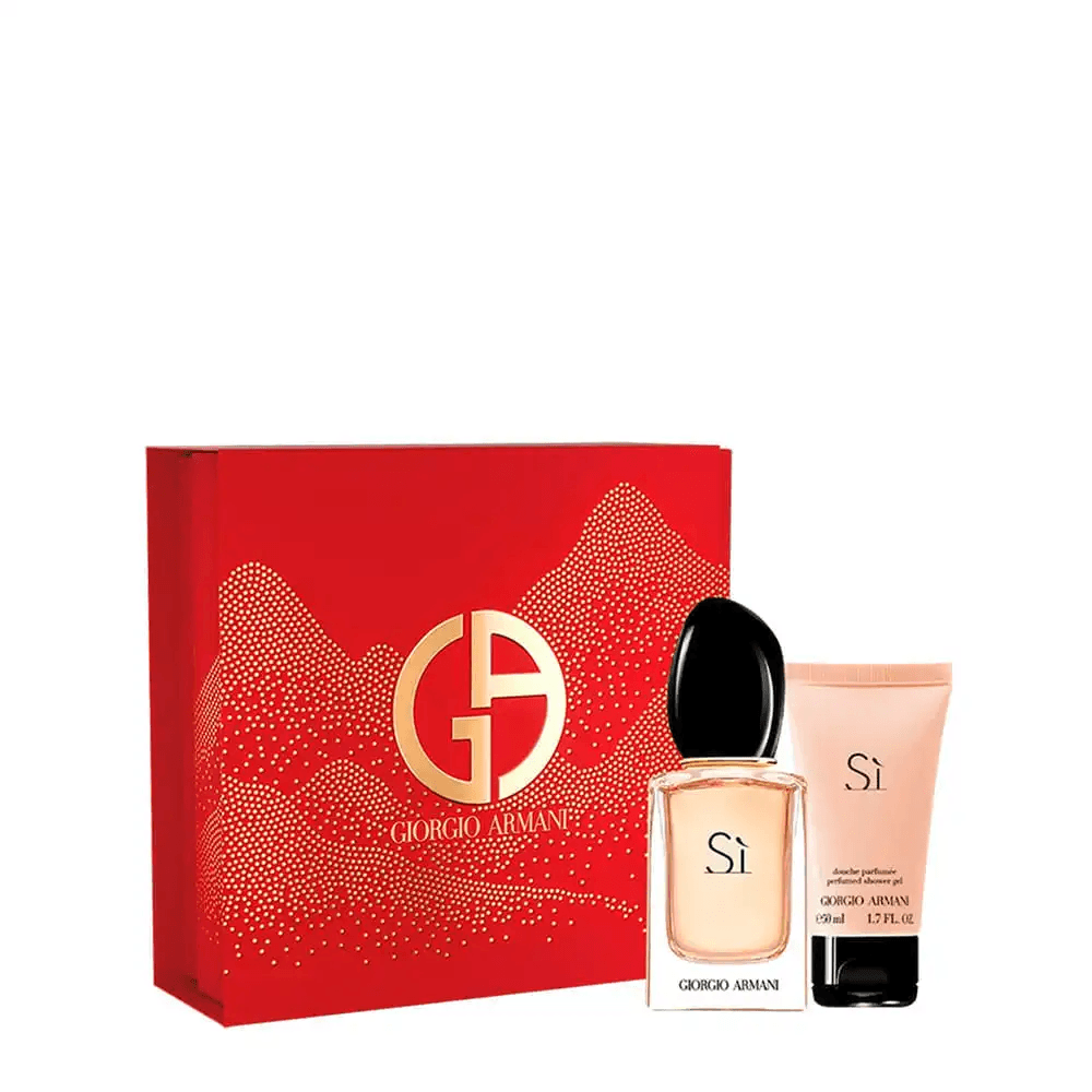 Kit Giorgio Armani Sì Feminino Eau de Parfum 30ml + Shower Gel 50ml