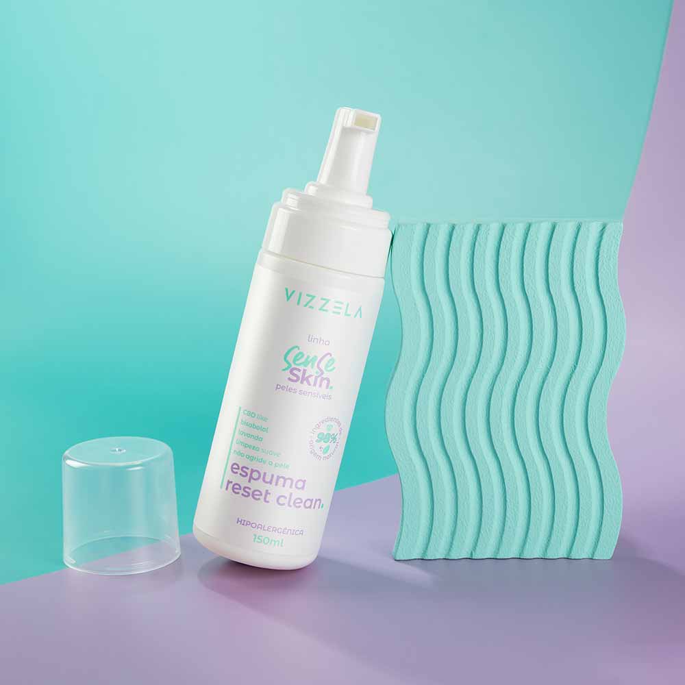 Espuma De Limpeza Sense Skin Vizzela 150ml