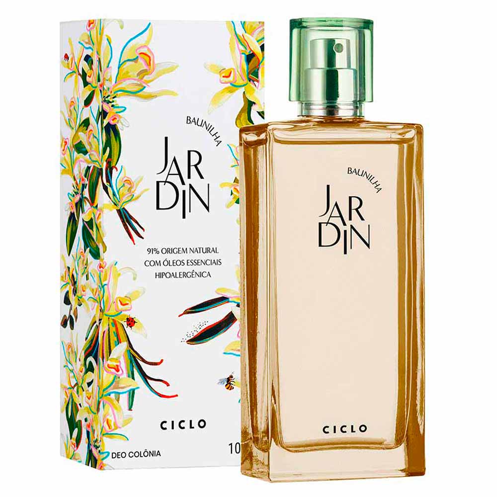 Deo Colônia Jardin Baunilha Ciclo Cosméticos 100ml