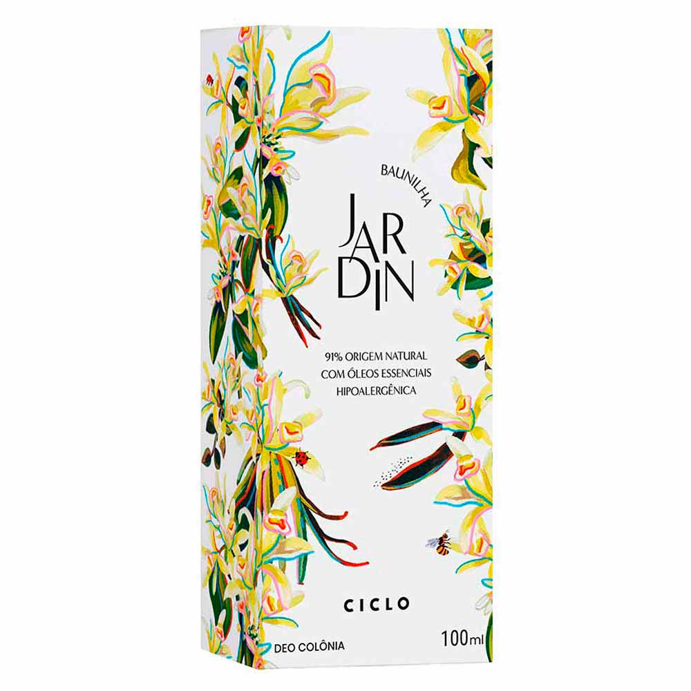 Deo Colônia Jardin Baunilha Ciclo Cosméticos 100ml