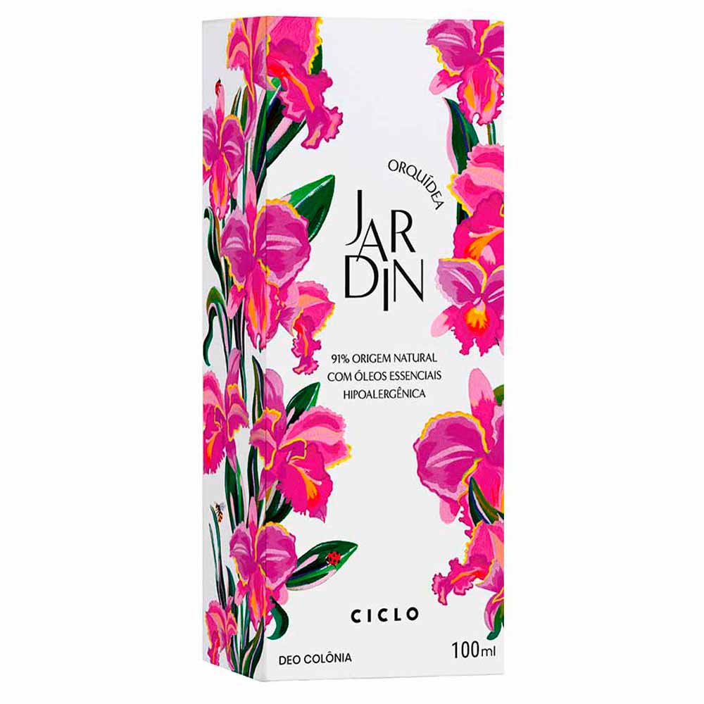 Deo Colônia Jardin Orquidea Ciclo Cosméticos 100ml