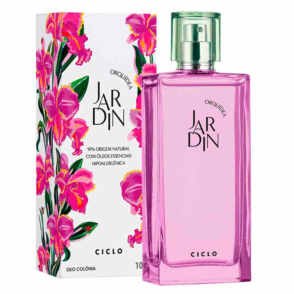 Deo Colônia Jardin Orquidea Ciclo Cosméticos 100ml