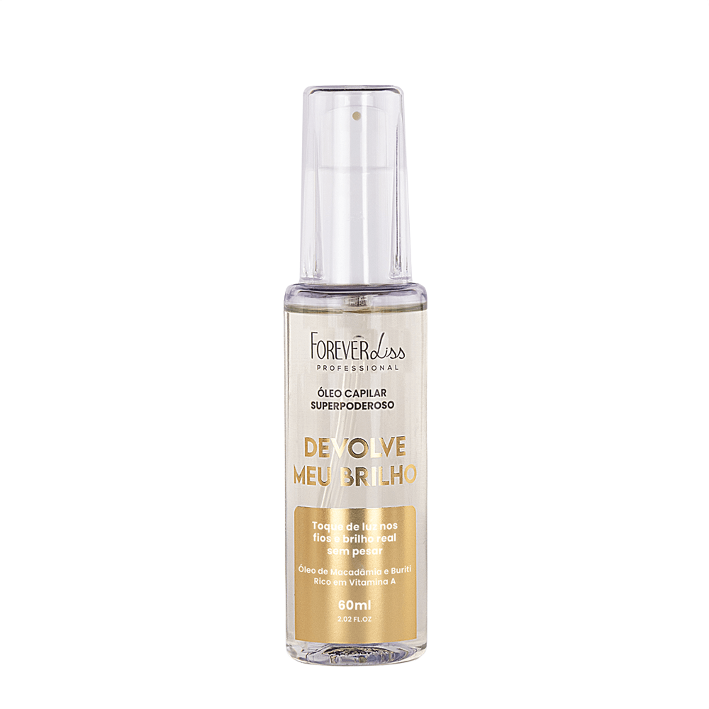 Óleo Capilar Superpoderoso Devolve Meu Brilho Forever Liss 60ml