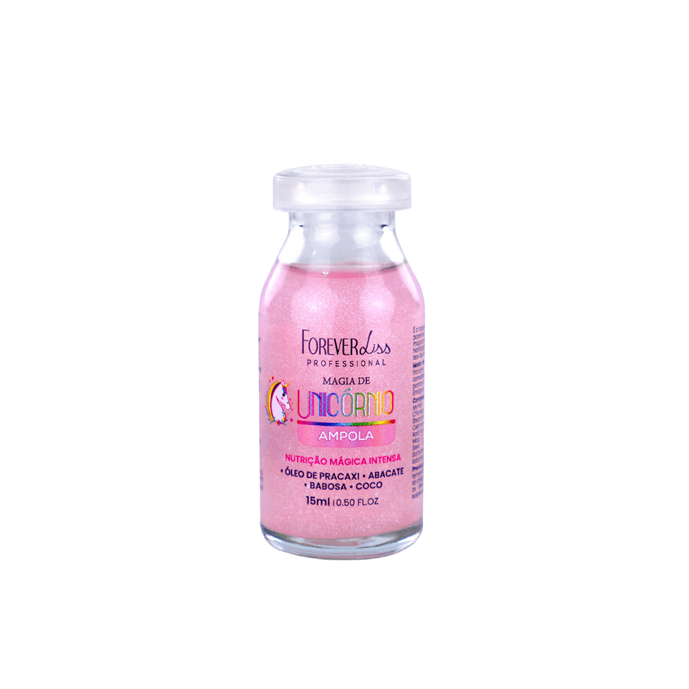 Ampola Magia De Unicórnio Forever Liss 15ml