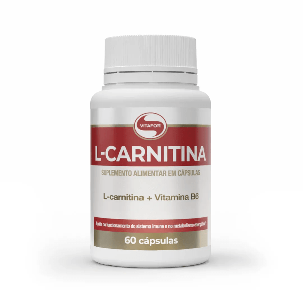 L-carnitina Vitafor 60 Cápsulas