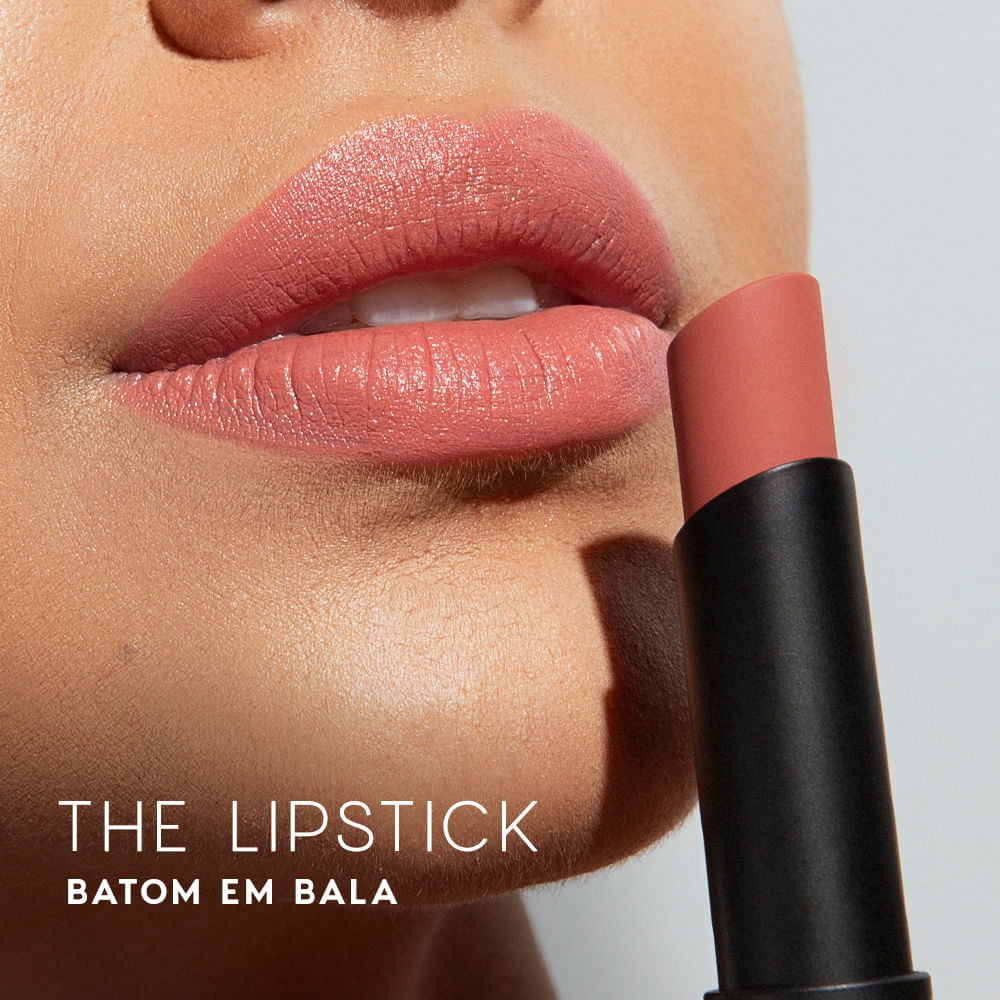 Kit Batom Rosa + Blush Cintilante Océane Edition