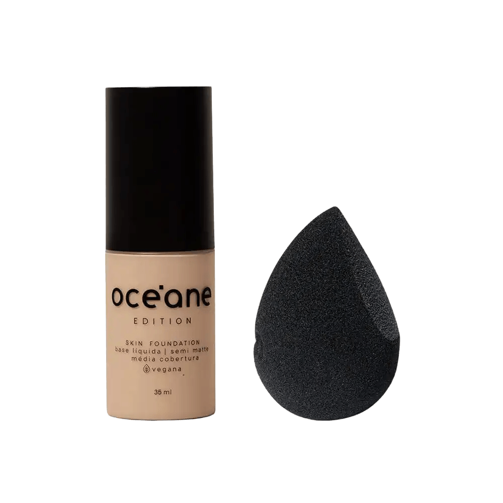 Kit Océane Edition Base Líquida 110f + Esponja de Maquiagem