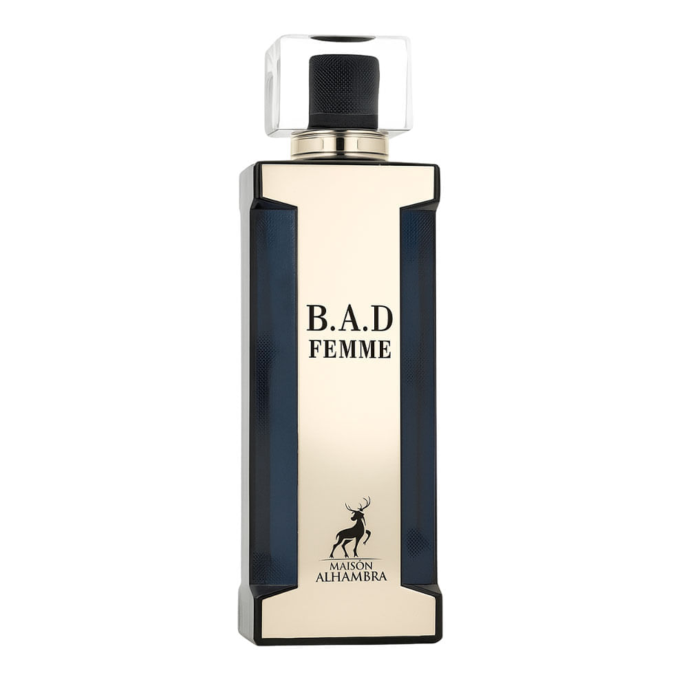 Perfume Árabe Feminino Eau de Parfum B.A.D Femme Maison Alhambra 100ml