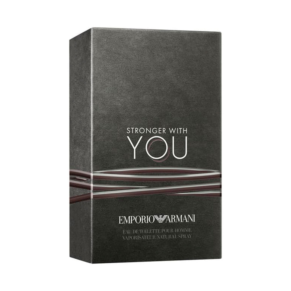 Perfume Masculino Stronger With You Giorgio Armani Eau de Toilette  100ml