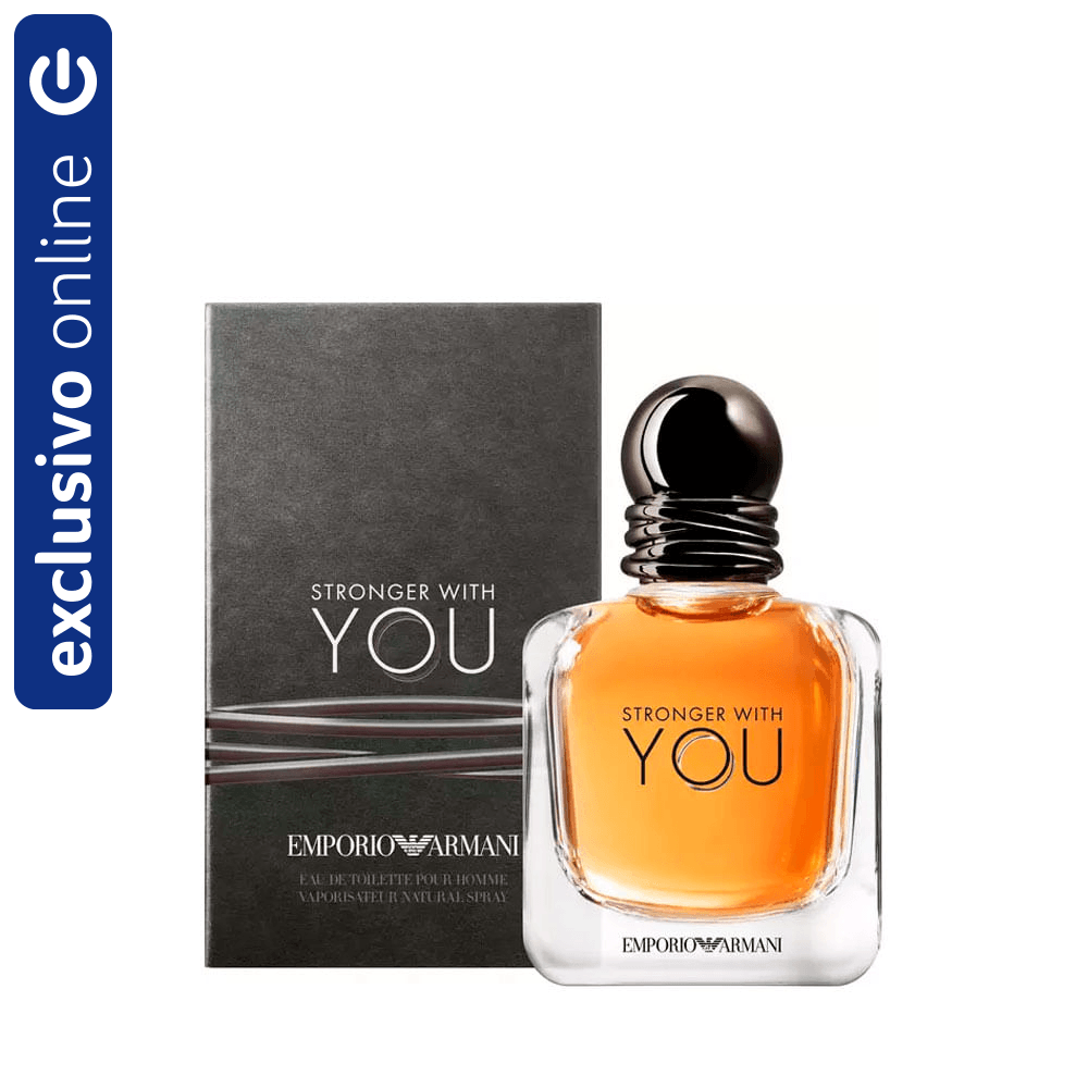 Perfume Masculino Stronger With You Giorgio Armani Eau de Toilette 30ml