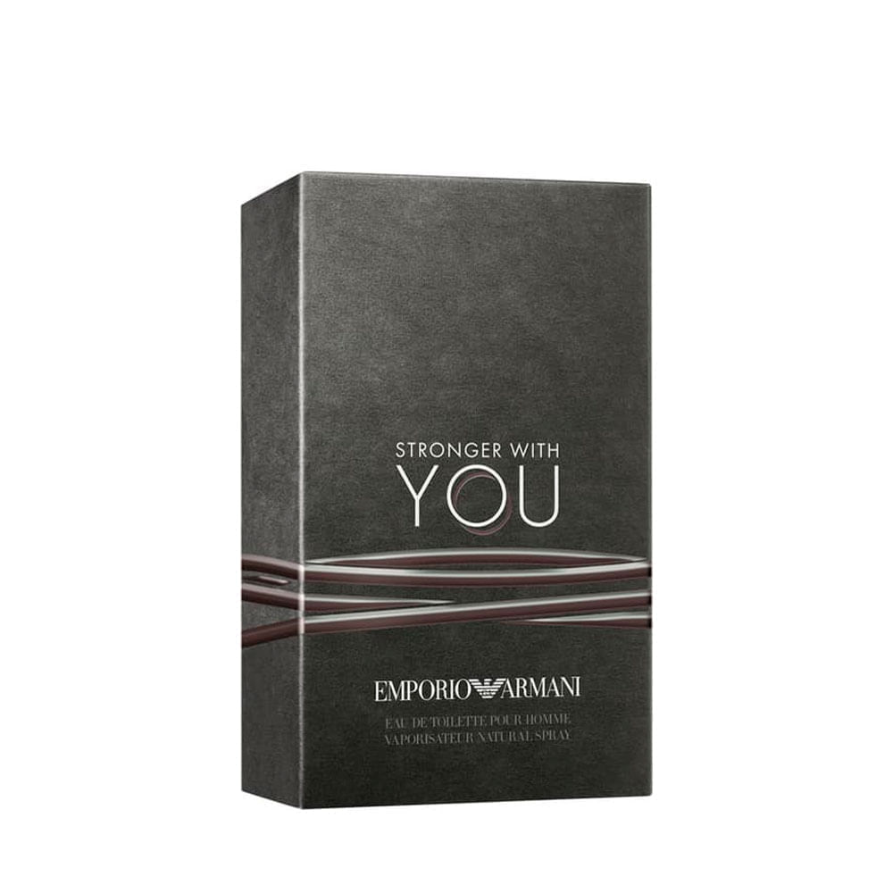 Perfume Masculino Stronger With You Giorgio Armani Eau de Toilette  50ml