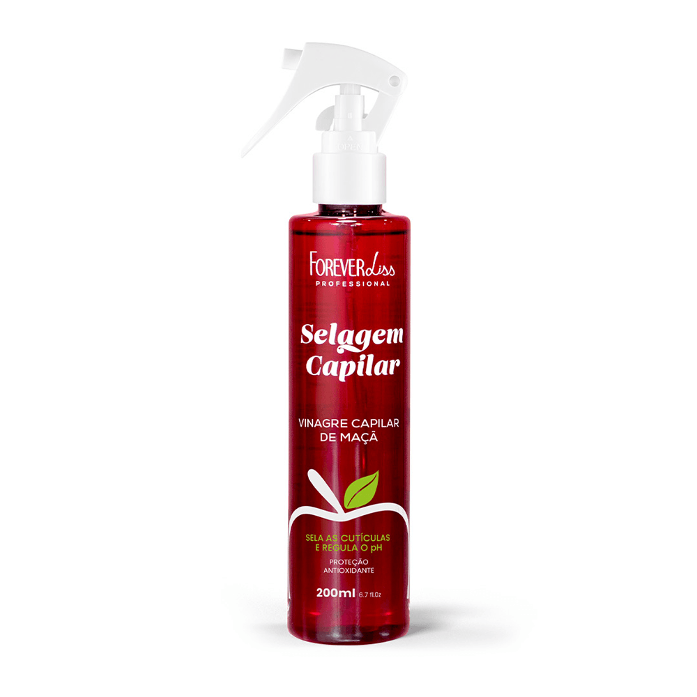 Acidificante Vinagre Capilar De Maçã Forever Liss 200ml