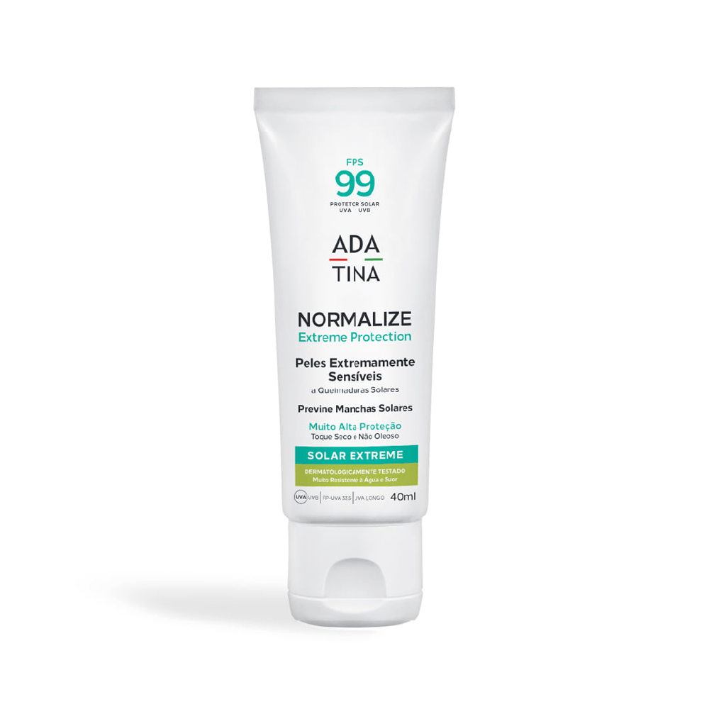 Protetor Solar Normalize Extreme Protection Fps 99 Toque Seco Pele Oleosa 40ml