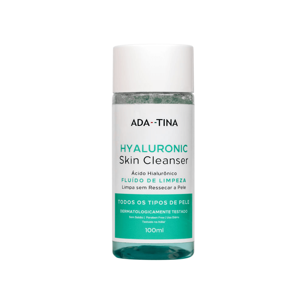Sabonete Facial Super Fluido Com Ácido Hialurônico Todos Os Tipos De Pele Hyaluronic Skin Cleanser 100ml