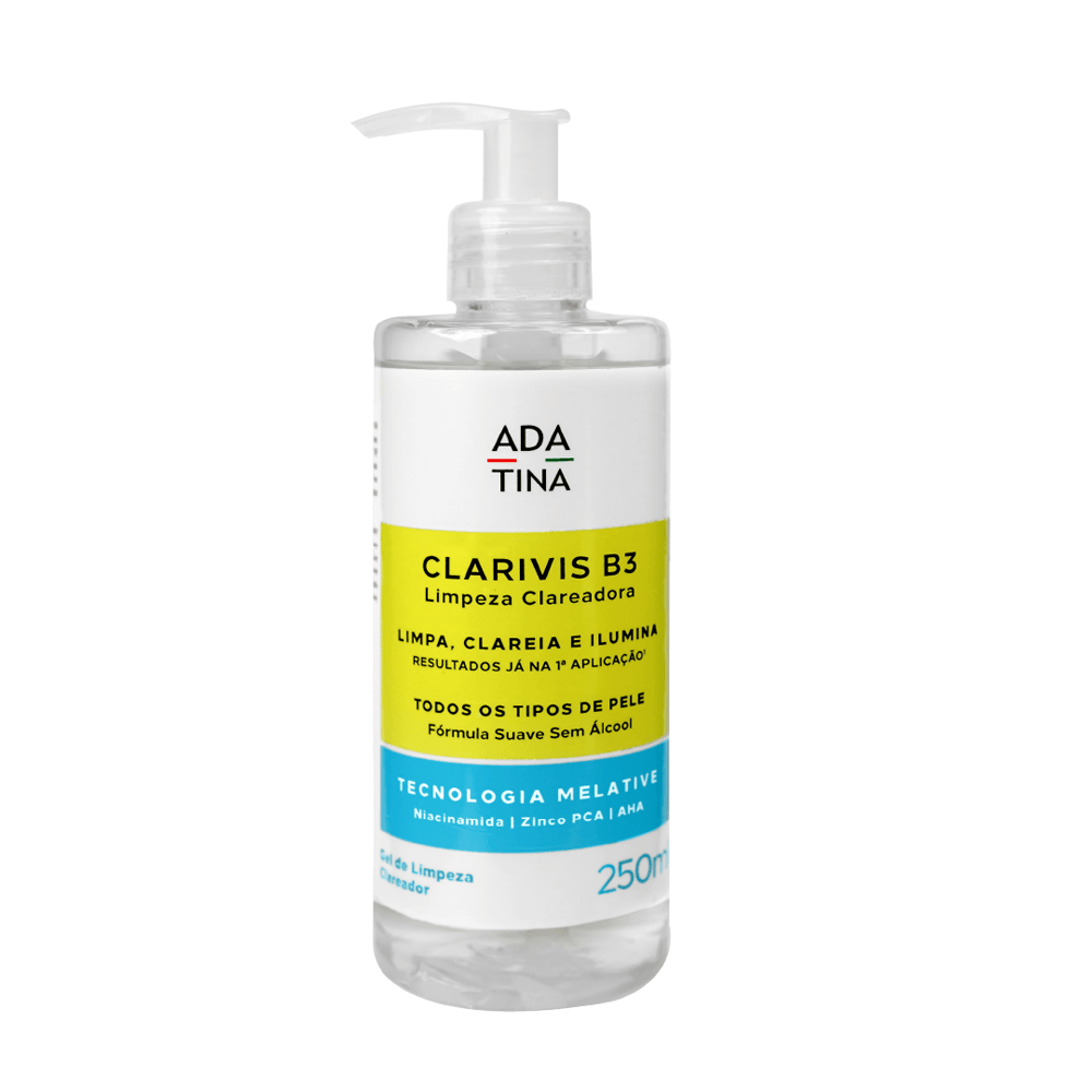 Gel de Limpeza Clareador Concentrado Clarivis B3 250ml