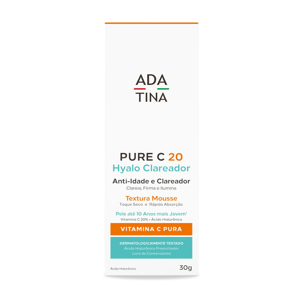 PURE C 20 HYALO VITAMINA C PURA CLAREADORA ANTI-MANCHAS
