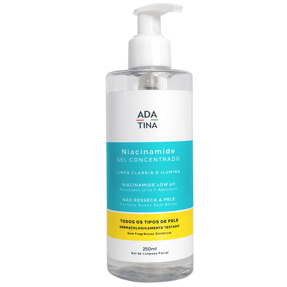 Sabonete Facial Clareador em Gel Concentrado para Todos os Tipos de Pele Niacinamide 250ml