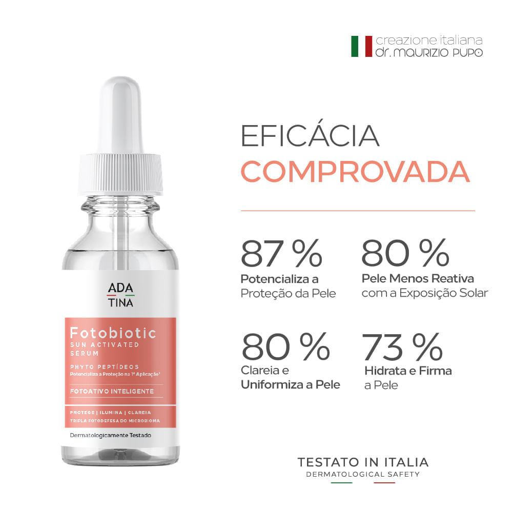 Sérum Clareador Antioxidante Ada Tina 30ml