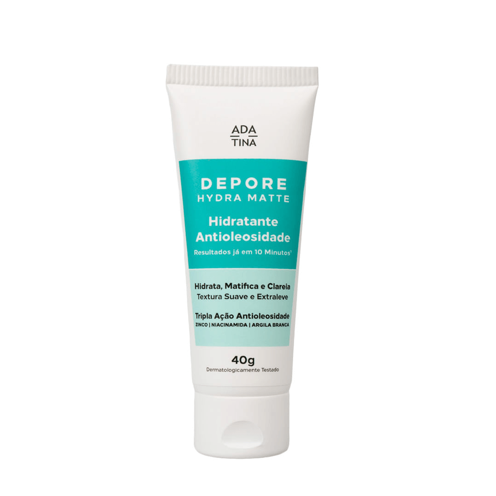 Hidrante Antiolesidade Clareador Efeito Matte Depore Hydra Matte 40g