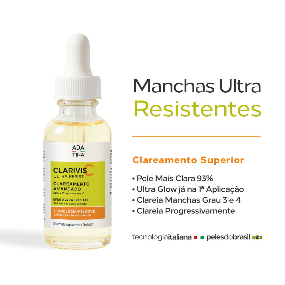 Clarivis C Ultra Resist Sérum Clareador de Manchas Muito Resistentes