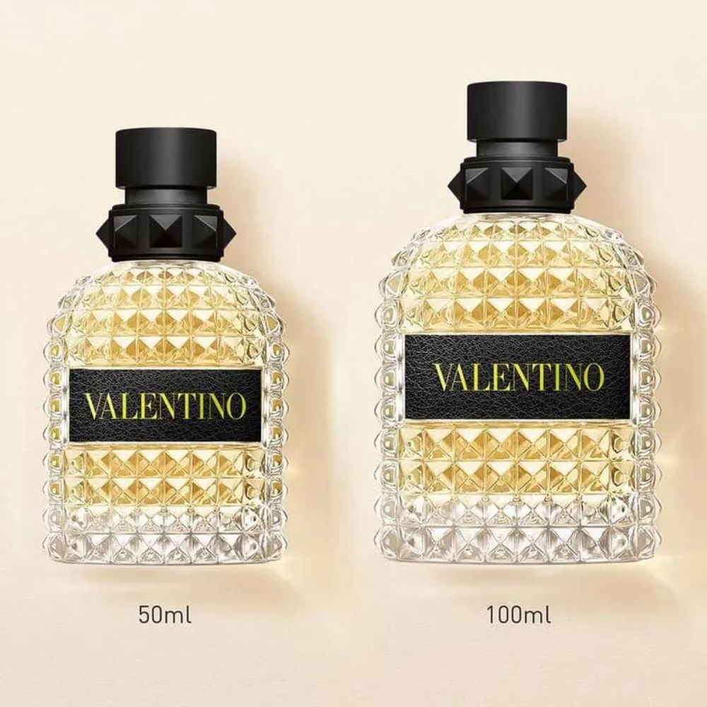 Perfume Masculino Born In Roma Uomo Yellow Dream Eau de Toilette Valentino 50ml