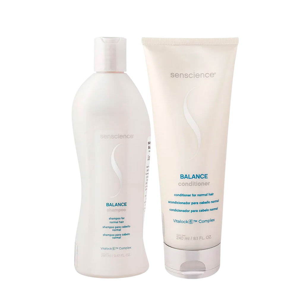 Kit Senscience Balance Shampoo 280ml + Condicionador 240ml