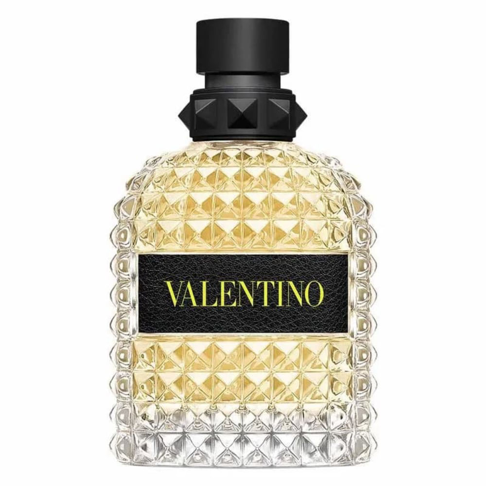 Perfume Masculino Born In Roma Uomo Yellow Valentino Eau de Toilette 100ml