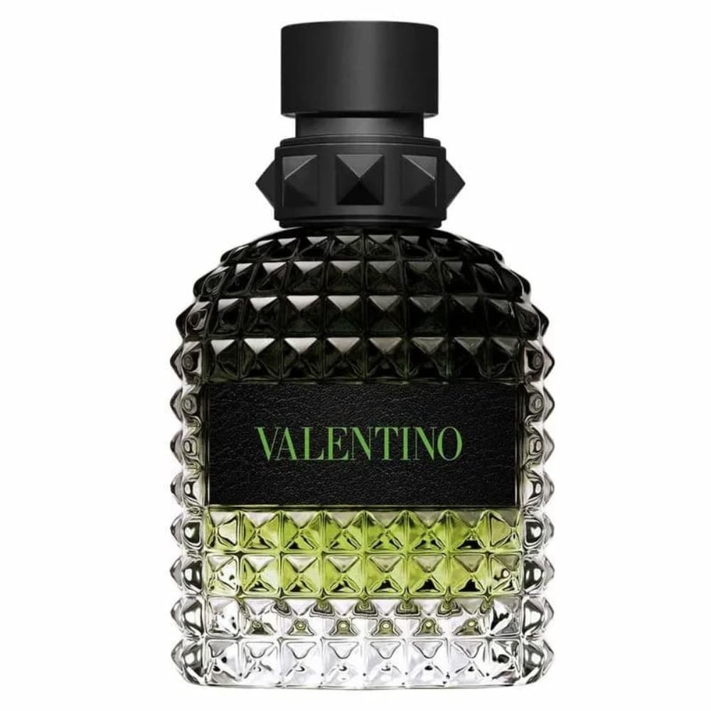 Perfume Masculino Born In Roma Uomo Green Stravaganza Eau De Toilette Valentino 50ml