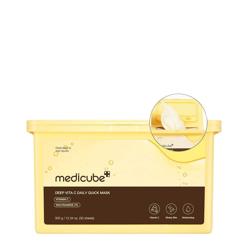 Máscara Facial Medicube Deep Vita C Daily Quick Mask 350g