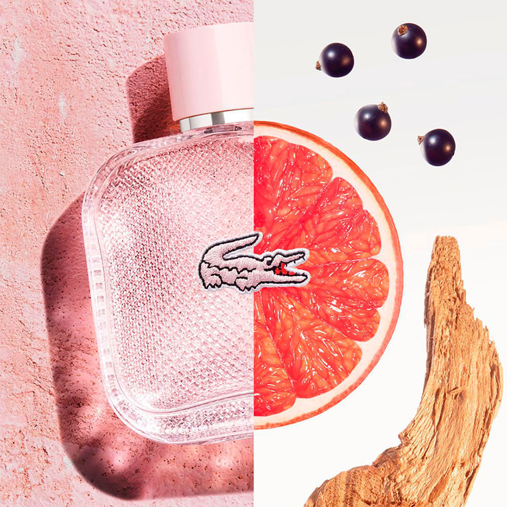 Perfume Feminino L.12.12 Rose Eau Fraîche Lacoste Eau de Toilette 50ml