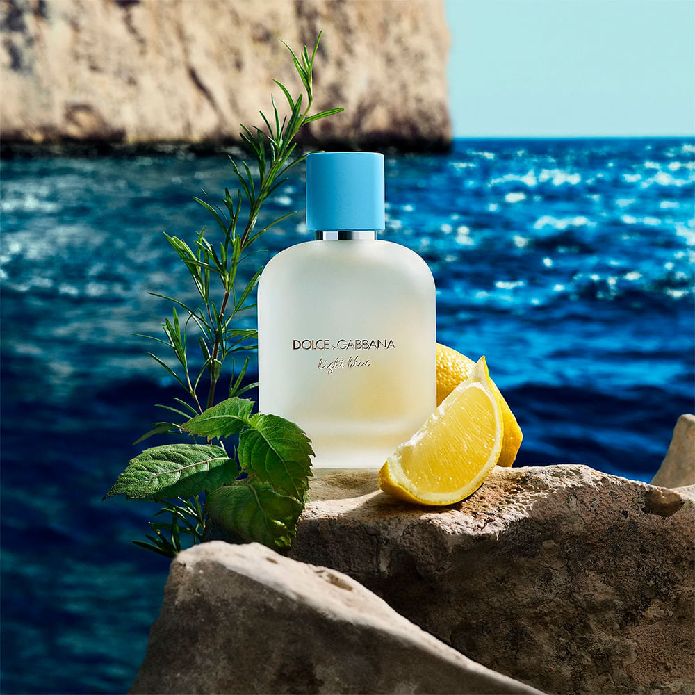 Perfume Masculino Light Blue Pour Homme Dolce & Gabbana Eau de Toilette 100ml