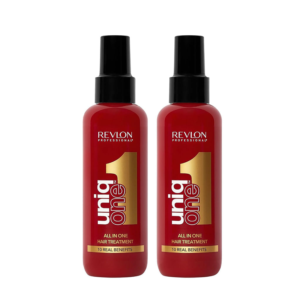 Kit Tratamento Para Cabelo Duo Pack Uniq One Classic Revlon 2 Unidades 150ml
