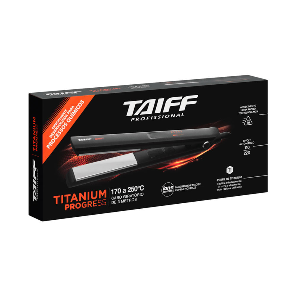 Chapinha Titanium Progress Bivolt Taiff