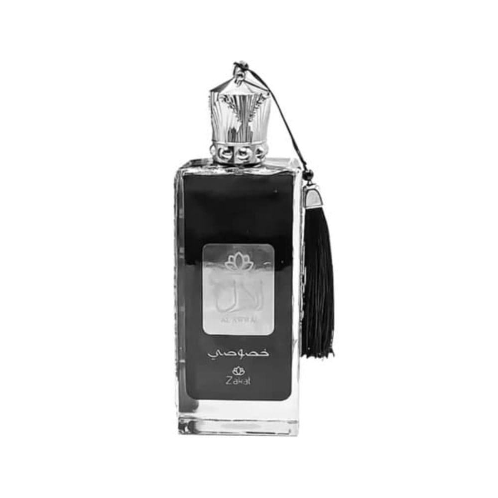 Perfume Árabe Masculino Al Awwal Gris Negro Eau De Parfum Zakat 100ml