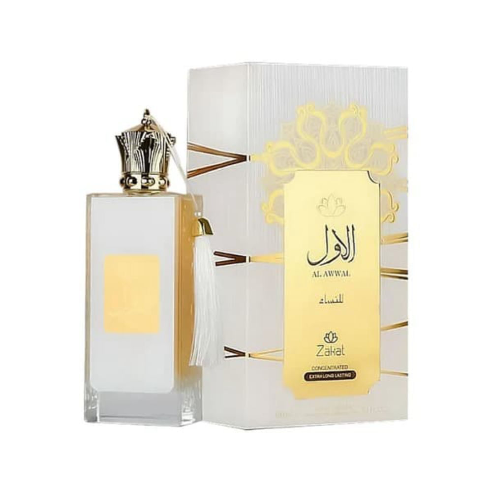 Perfume Árabe Feminino Al Awwal Blanco Eau De Parfum Zakat 100ml
