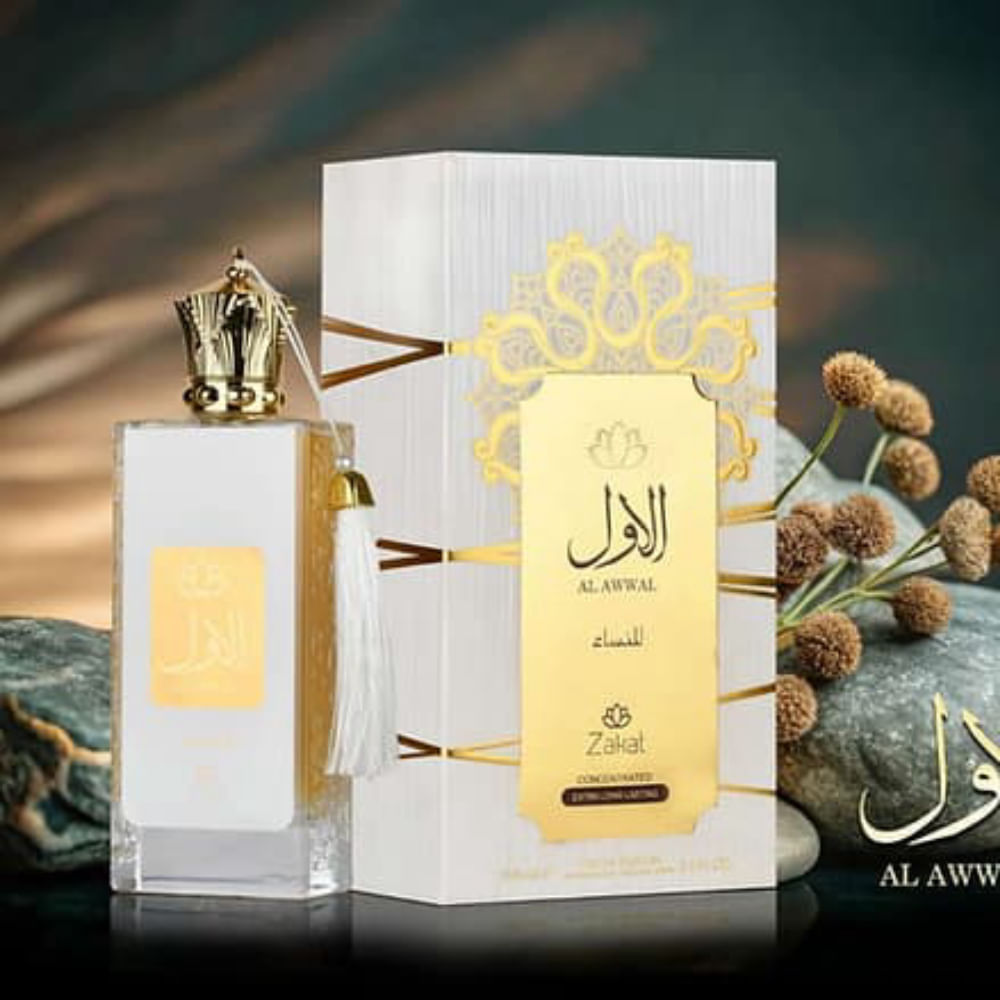 Perfume Árabe Feminino Al Awwal Blanco Eau De Parfum Zakat 100ml