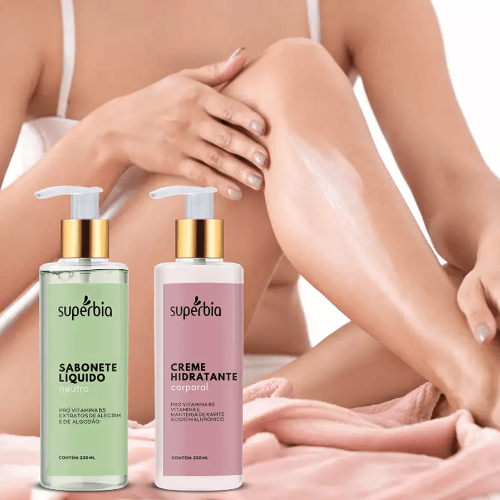Kit Supérbia Sabonete Líquido + Creme Hidratante Corporal