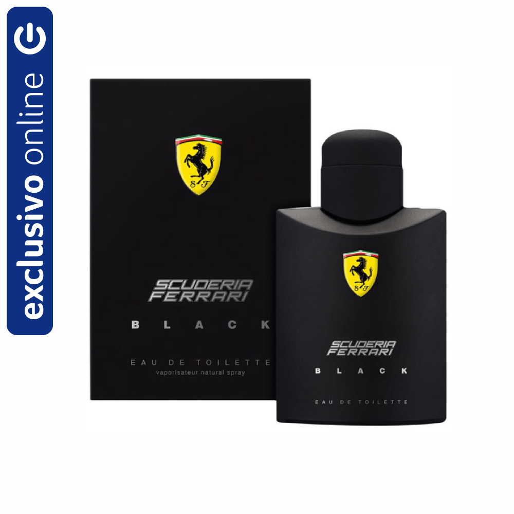 Perfume Masculino Ferrari Black Eau de Toilette 200ml
