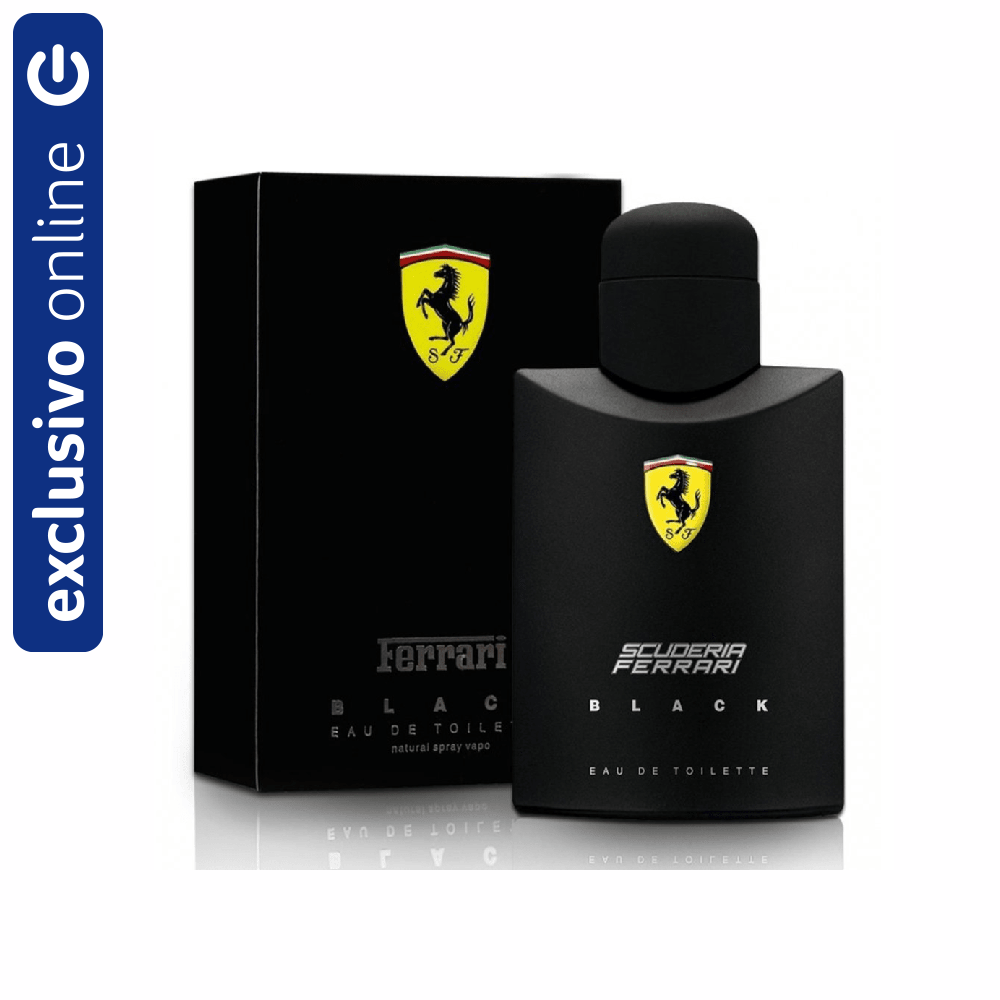 Perfume Masculino Ferrari Black Eau de Toilette 75ml