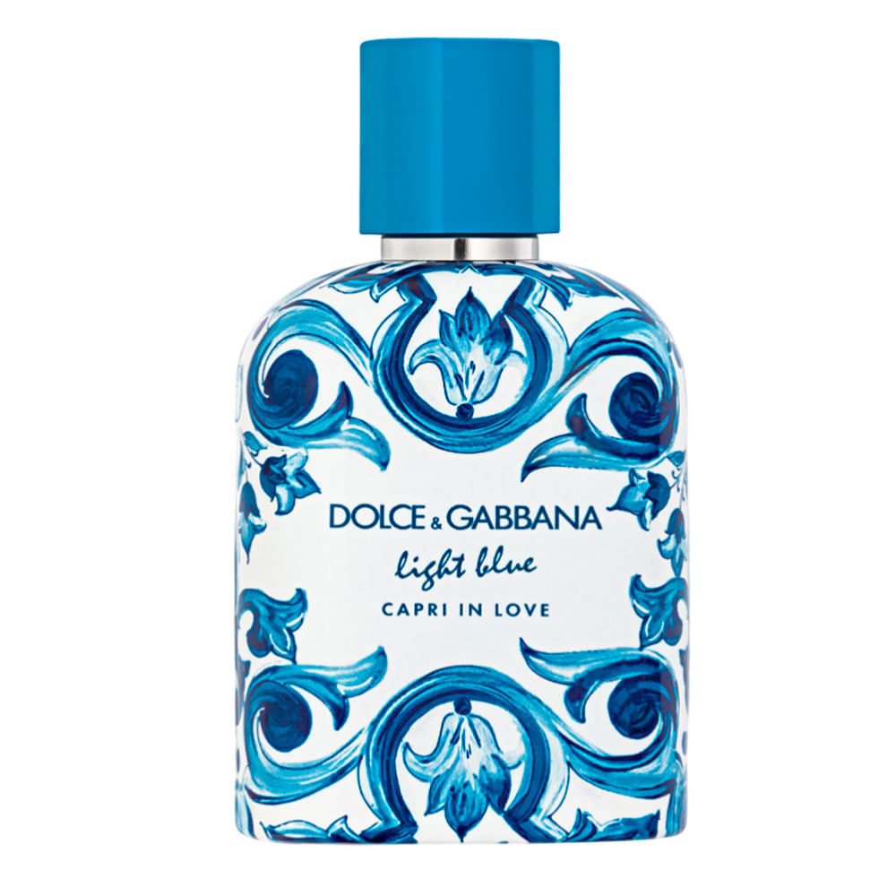 Perfume Masculino Light Blue Capri In Love Pour Homme Dolce & Gabbana Eau De Parfum 100ml