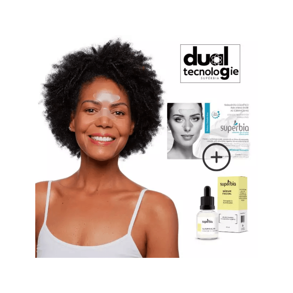 Kit Dual Tec Adesivo para Glabela + Sérum Firmador